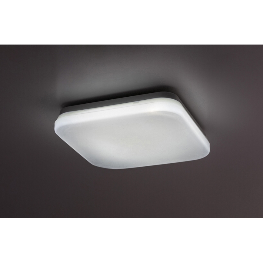 Rabalux - LED badrumstaklampa LED/12W/230V 3000/4000/6000K IP44 24x24 cm