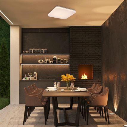 Rabalux - LED takarmatur för badrum LED/36W/230V 3000/4000/6000K IP44 41x41 cm