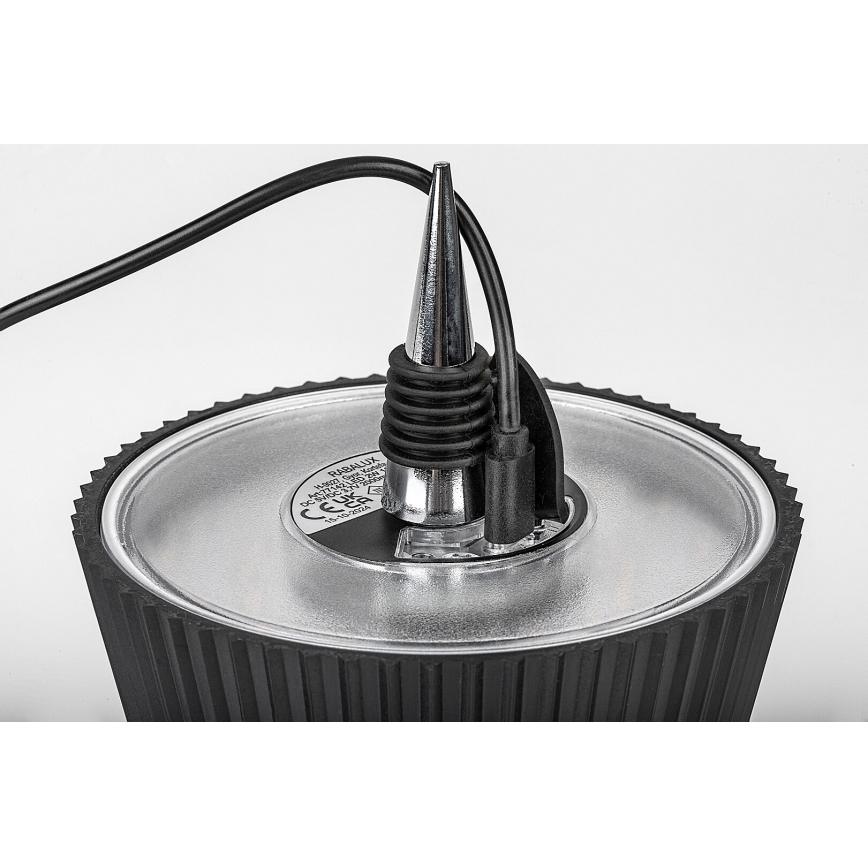 Rabalux - dimbar, uppladdningsbar LED-flasklampa LED/2W/5V 2000 mAh IP44