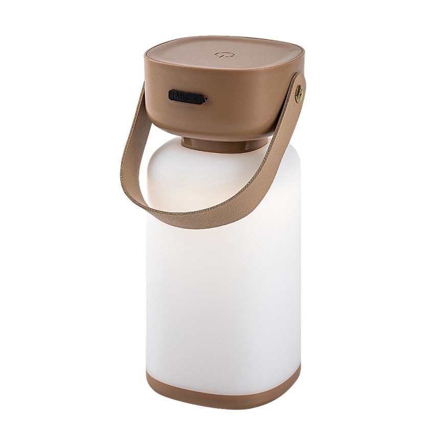 Rabalux - LED Utomhus dimbar touch uppladdningsbar bordslampa LED/3W/5V IP44 brun