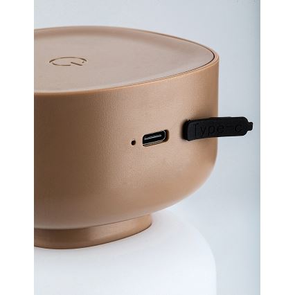 Rabalux - LED Utomhus dimbar touch uppladdningsbar bordslampa LED/3W/5V IP44 brun