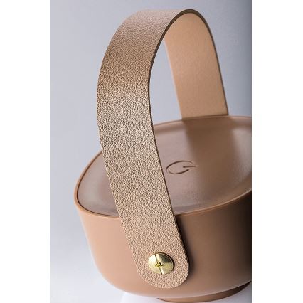 Rabalux - LED Utomhus dimbar touch uppladdningsbar bordslampa LED/3W/5V IP44 brun