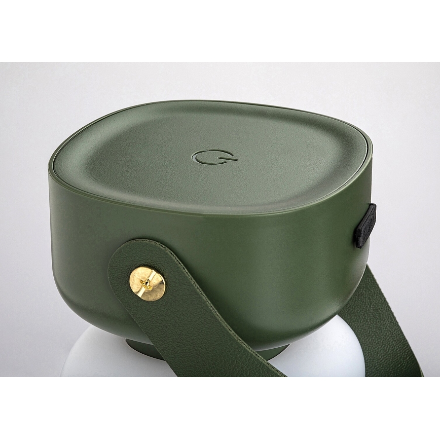 Rabalux - LED Utomhus dimbar touch uppladdningsbar bordslampa LED/3W/5V IP44 grön