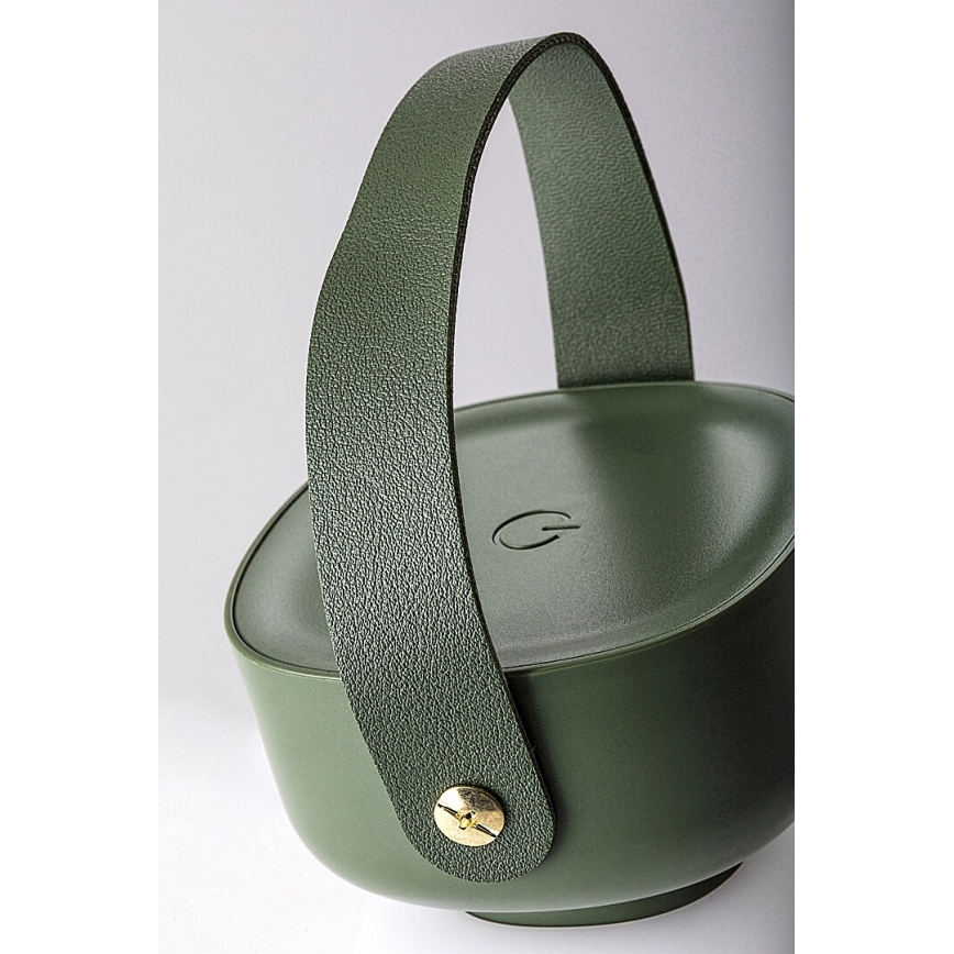 Rabalux - LED Utomhus dimbar touch uppladdningsbar bordslampa LED/3W/5V IP44 grön