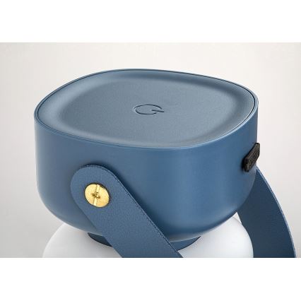 Rabalux - LED Utomhus dimbar touch uppladdningsbar bordslampa LED/3W/5V IP44 blå