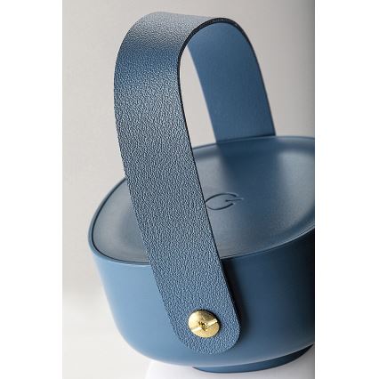 Rabalux - LED Utomhus dimbar touch uppladdningsbar bordslampa LED/3W/5V IP44 blå