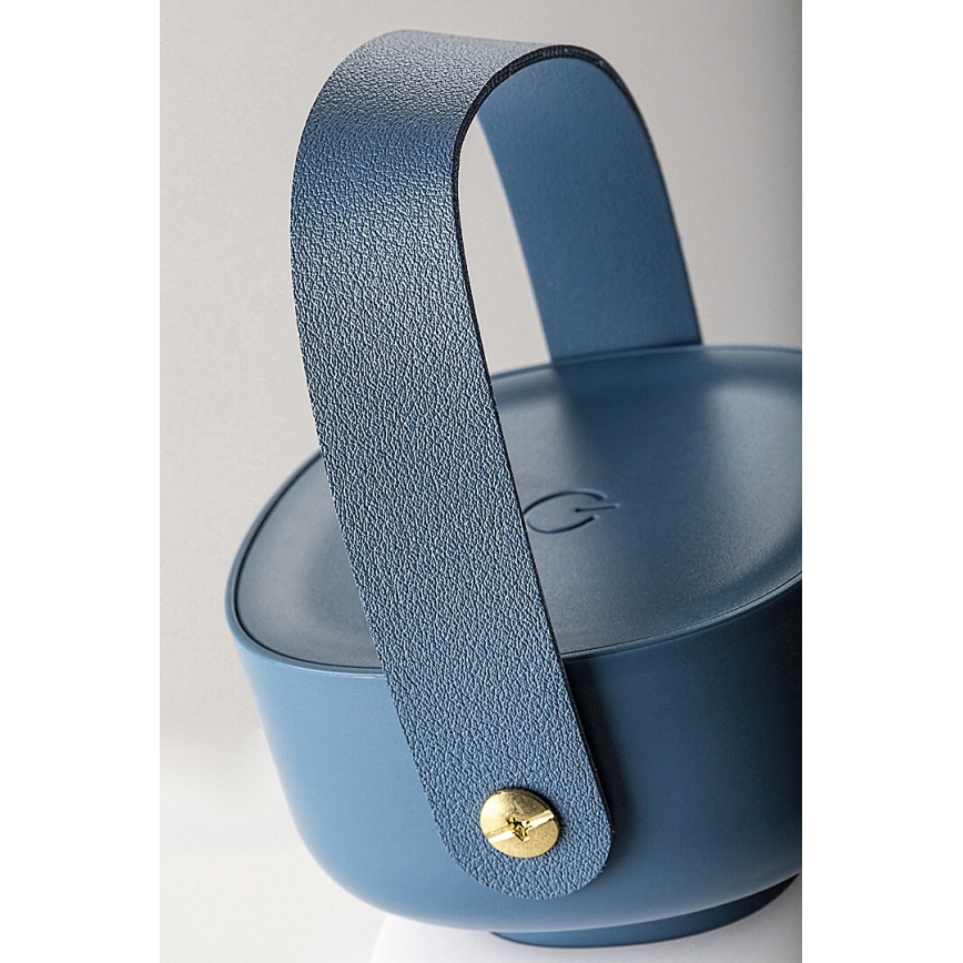 Rabalux - LED Utomhus dimbar touch uppladdningsbar bordslampa LED/3W/5V IP44 blå