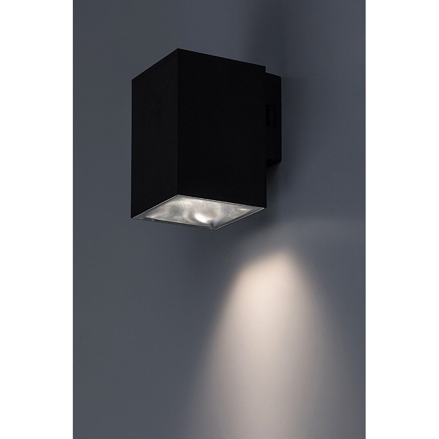 Rabalux - LED vägglampa för utomhusbruk LED/9W/230V 2700/4000/6500K IP65 svart