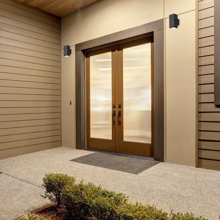 Rabalux - LED vägglampa för utomhusbruk LED/18W/230V 2700/4000/6500K IP65 svart