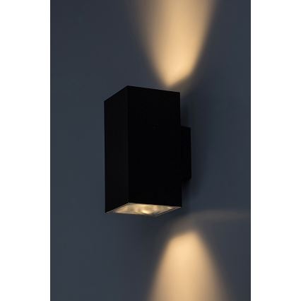 Rabalux - LED vägglampa för utomhusbruk LED/18W/230V 2700/4000/6500K IP65 svart