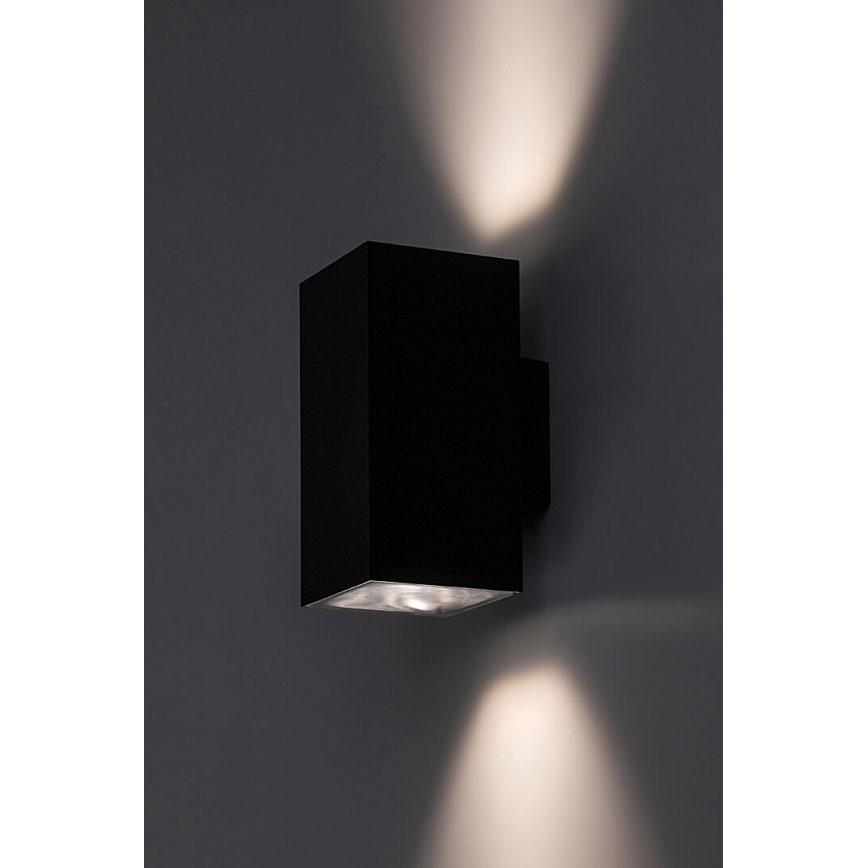 Rabalux - LED vägglampa för utomhusbruk LED/18W/230V 2700/4000/6500K IP65 svart