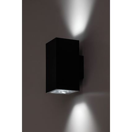 Rabalux - LED vägglampa för utomhusbruk LED/18W/230V 2700/4000/6500K IP65 svart