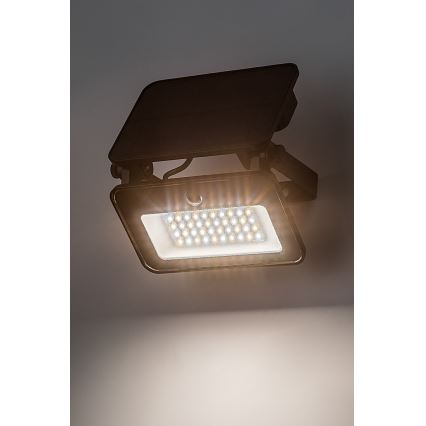 Rabalux - LED solreflektor med sensor LED/6W/3,7V 3000/4000/6500K IP65 2200 mAh