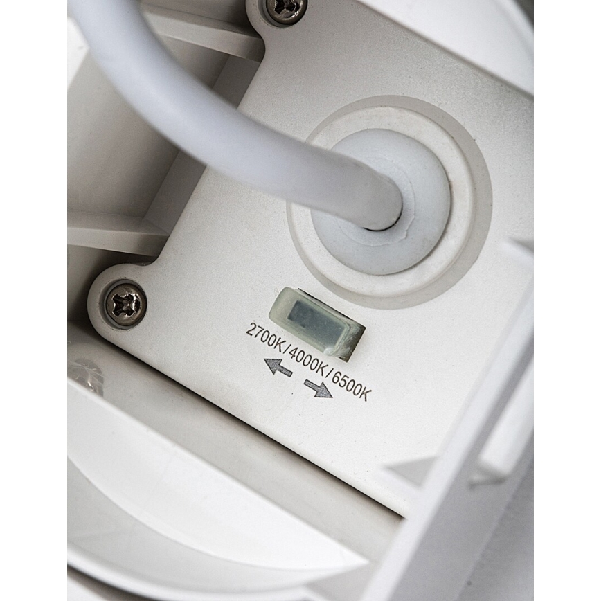 Rabalux - LED vägglampa för utomhusbruk LED/9W/230V 2700/4000/6500K IP65 vit