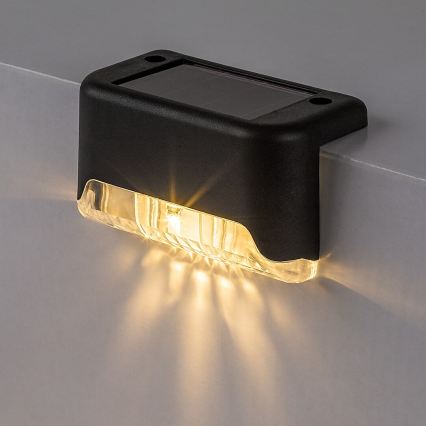 Rabalux - Set om 4 LED-solcellsvägglampor med skymningssensor LED/0,06W/1,2V 300 mAh IP44