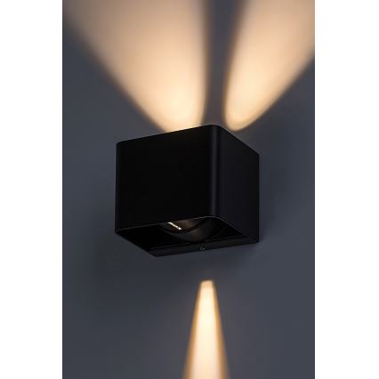 Rabalux - LED vägglampa för utomhusbruk LED/10W/230V IP54 svart
