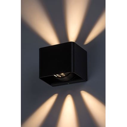 Rabalux - LED vägglampa för utomhusbruk LED/10W/230V IP54 svart