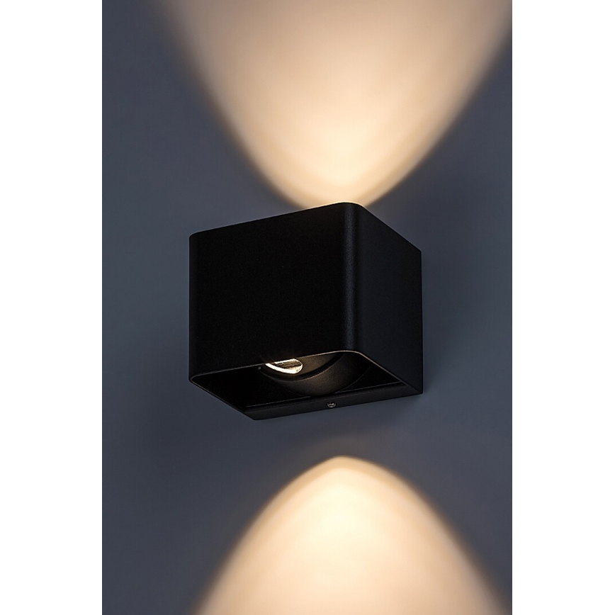 Rabalux - LED vägglampa för utomhusbruk LED/10W/230V IP54 svart