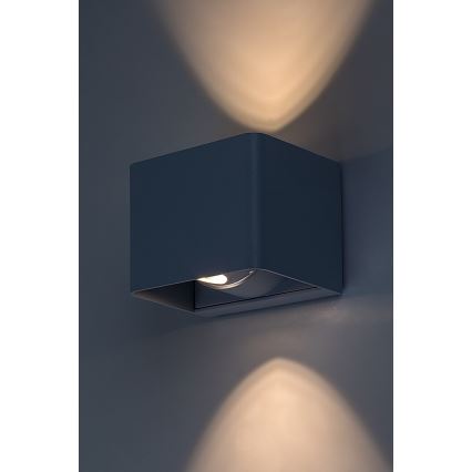 Rabalux - LED vägglampa för utomhusbruk LED/10W/230V IP54 grå