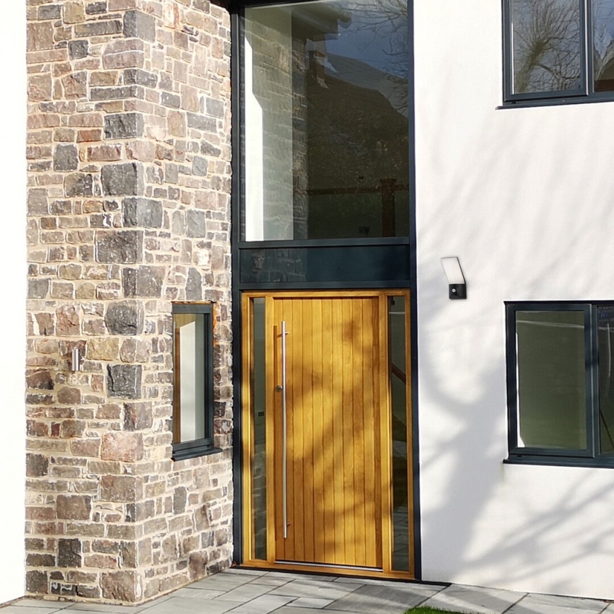 Rabalux - LED Utomhus Vägglampa med Sensor LED/10W/230V IP54