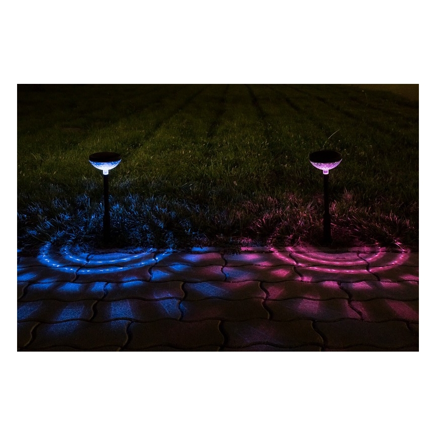 Rabalux - LED RGB Solcellslampa LED/0,1W/1,2V 600mAh IP44