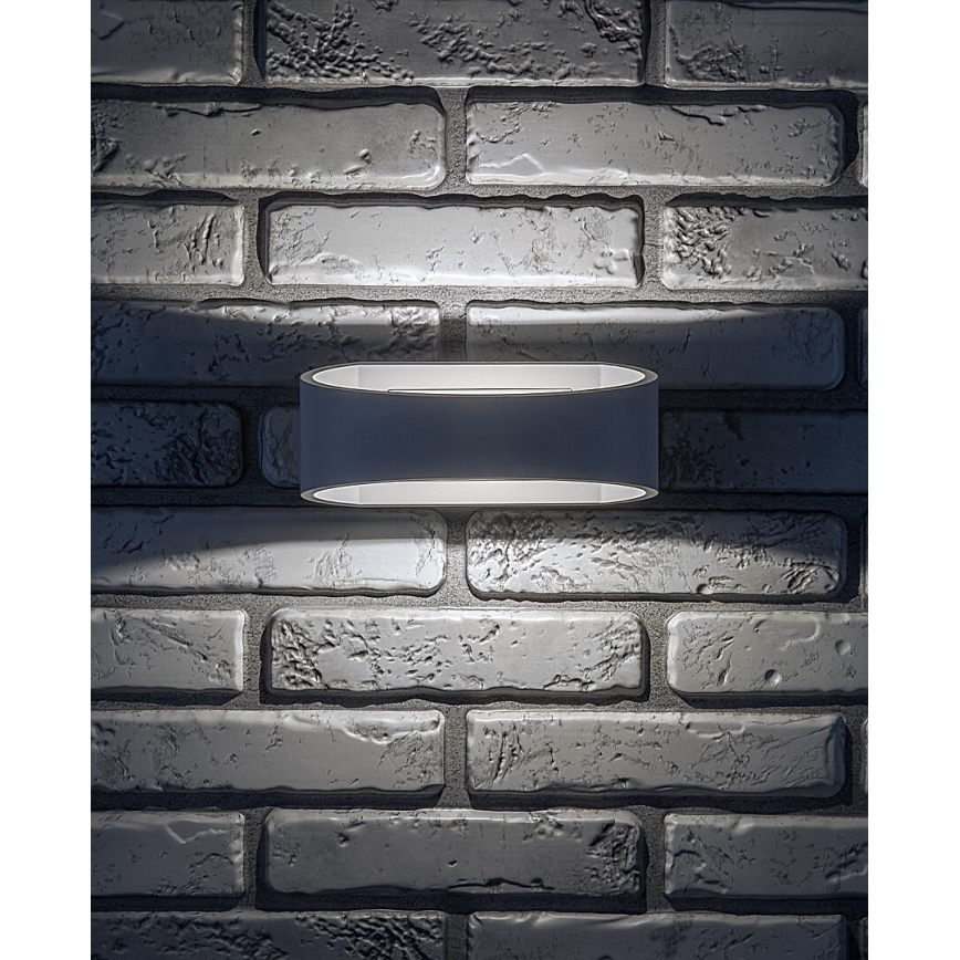 Rabalux - LED utomhusvägglampa LED/9W/230V IP54 vit