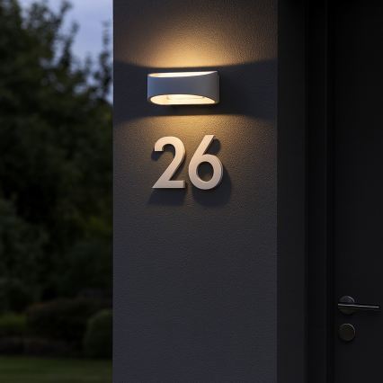 Rabalux - LED utomhusvägglampa LED/9W/230V IP54 vit