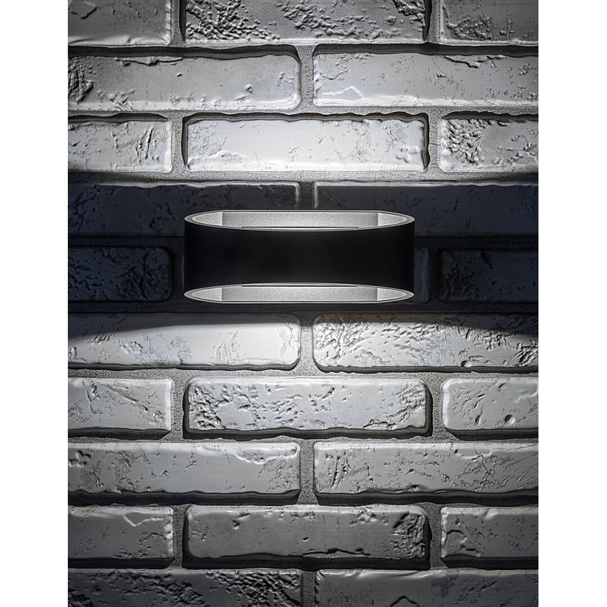 Rabalux - LED utomhusväggarmatur LED/9W/230V IP54 antracit