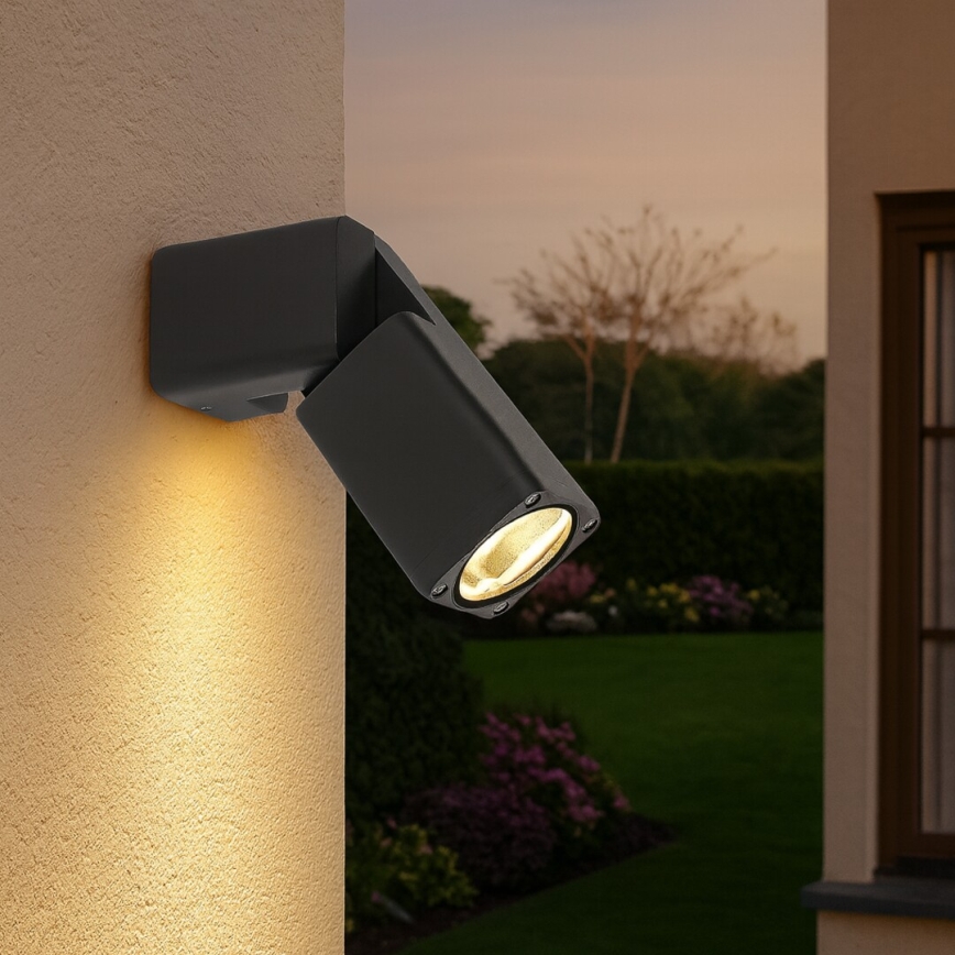 Rabalux - Utomhusvägglampa 1xGU10/15W/230V IP65