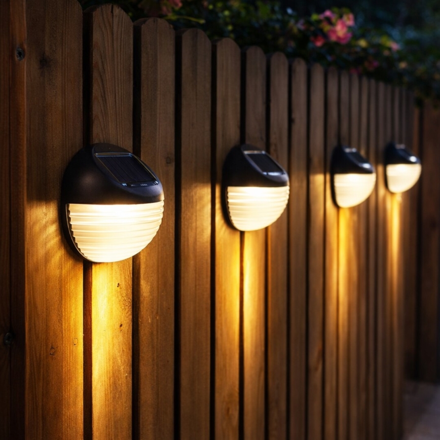 Rabalux - Set om 2 LED-solcellsvägglampor LED/0,06W/1,2V 300 mAh IP44