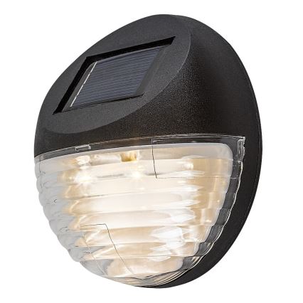 Rabalux - Set om 2 LED-solcellsvägglampor LED/0,06W/1,2V 300 mAh IP44
