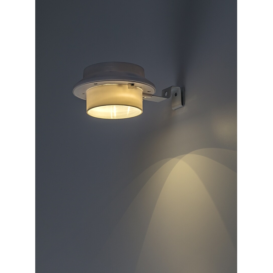 Rabalux - 2-pack LED-solcellsvägglampa LED/0,06W/1,2V 300 mAh IP44