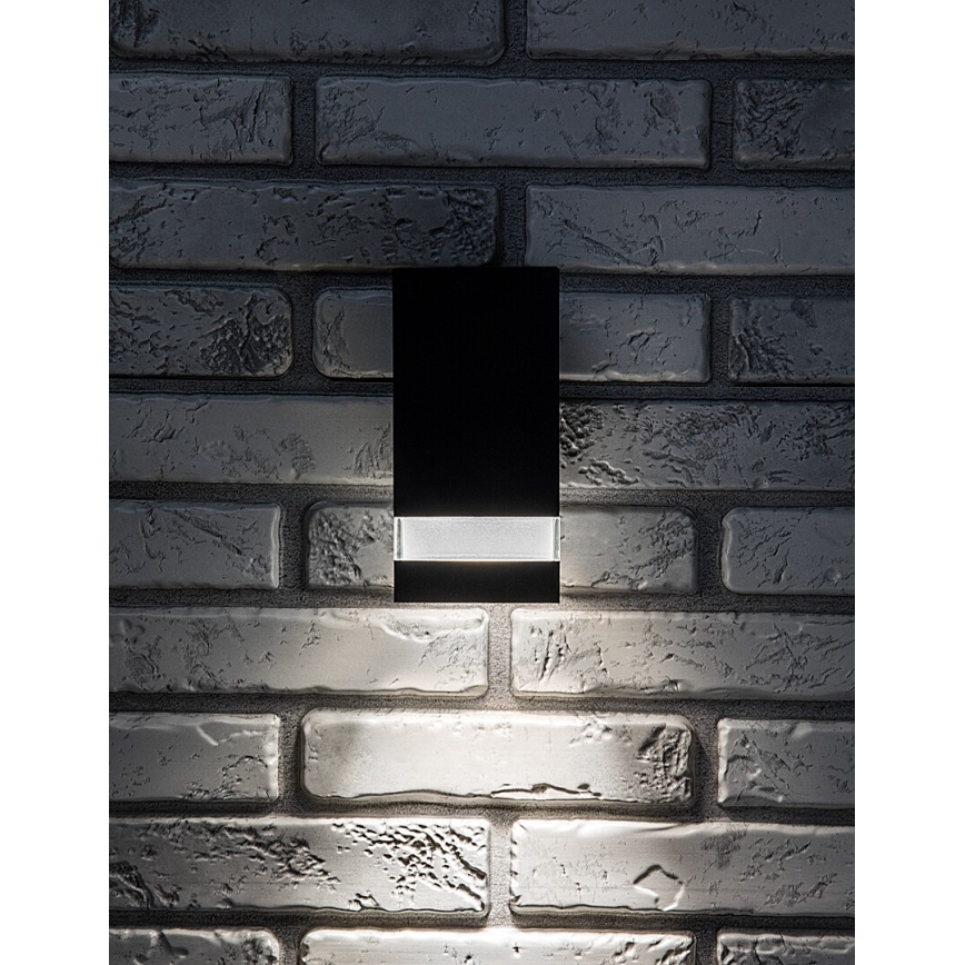 Rabalux - LED utomhusvägglampa LED/9W/230V IP65 antracit