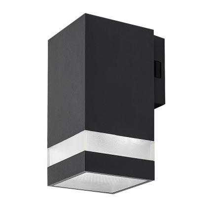 Rabalux - LED utomhusvägglampa LED/9W/230V IP65 antracit