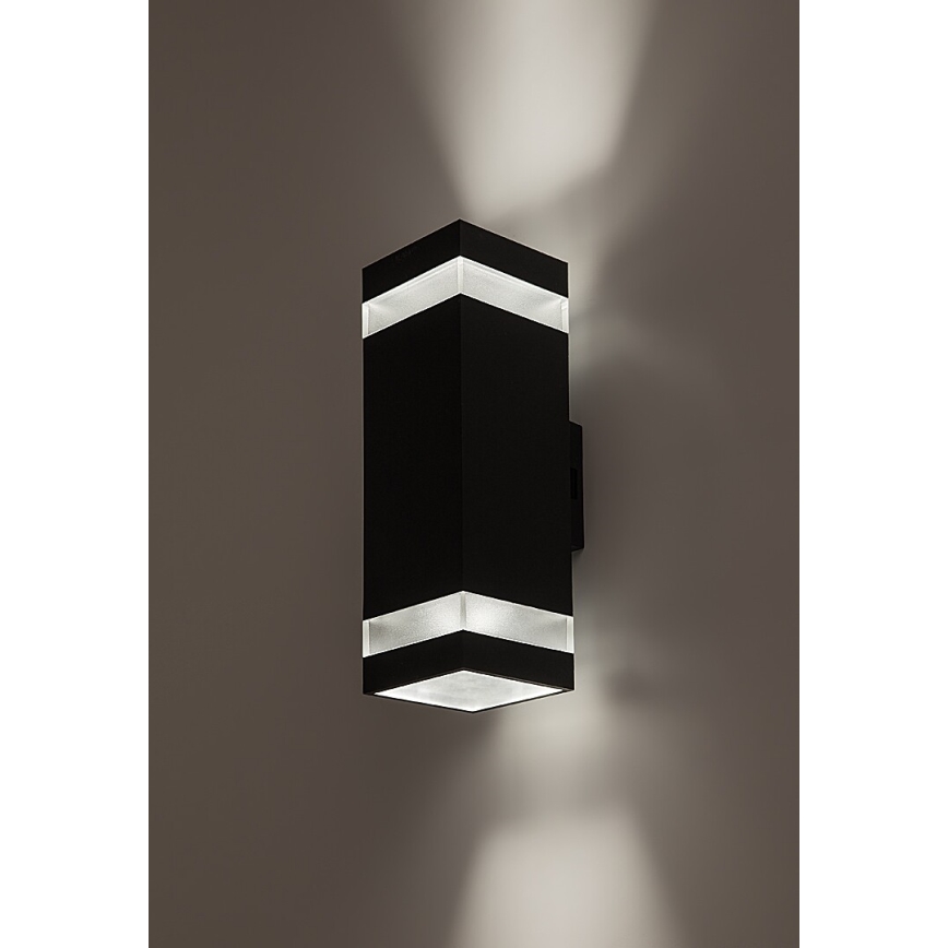 Rabalux - LED utomhusvägglampa LED/16W/230V IP65 antracit