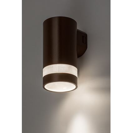 Rabalux - LED utomhusvägglampa LED/9W/230V IP65 brun