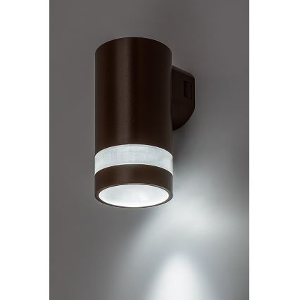 Rabalux - LED utomhusvägglampa LED/9W/230V IP65 brun