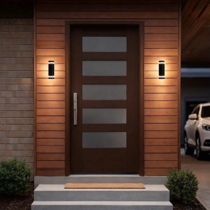 Rabalux - Utomhusvägglampa LED/16W/230V IP65 brun