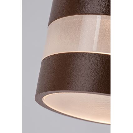 Rabalux - Utomhusvägglampa LED/16W/230V IP65 brun