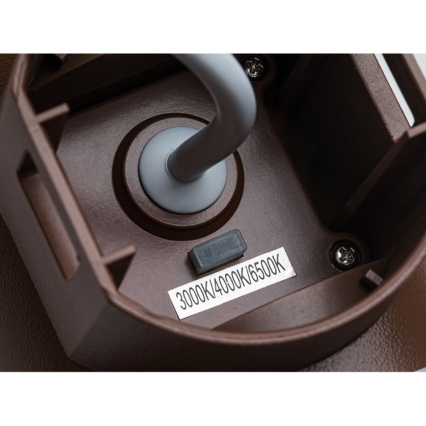 Rabalux - Utomhusvägglampa LED/16W/230V IP65 brun