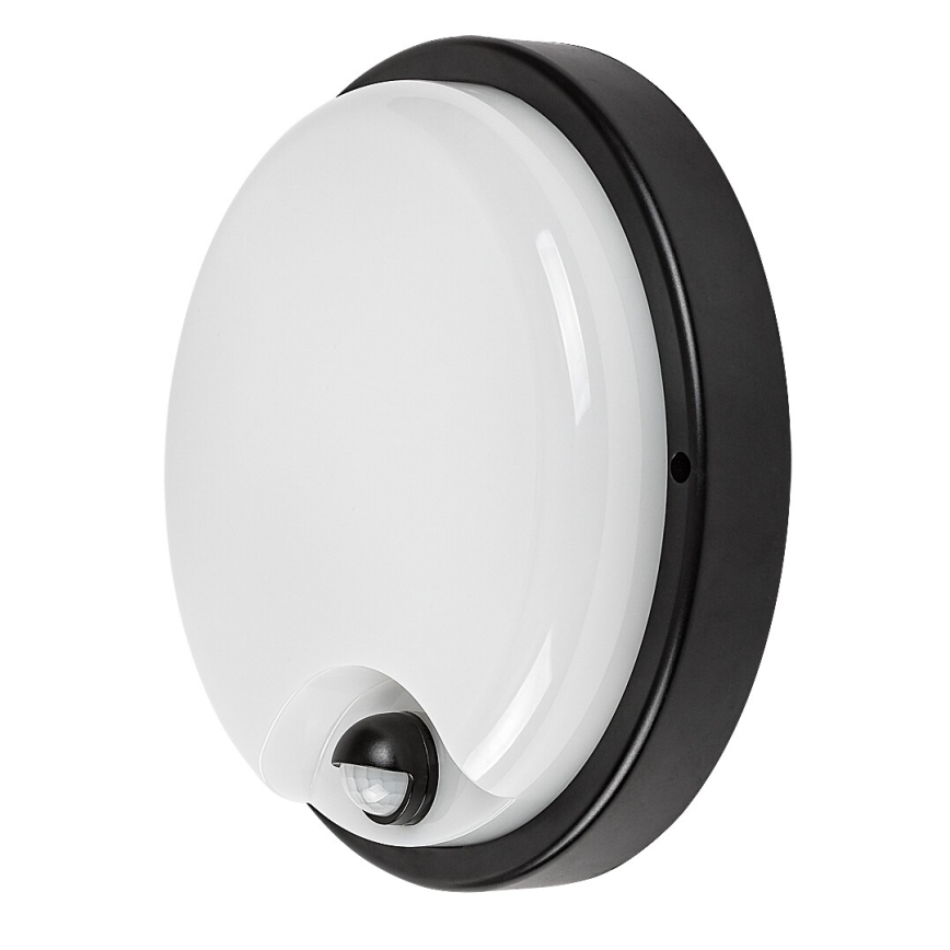 Rabalux - LED utomhus väggarmatur med sensor LED/18W/230V IP65 svart