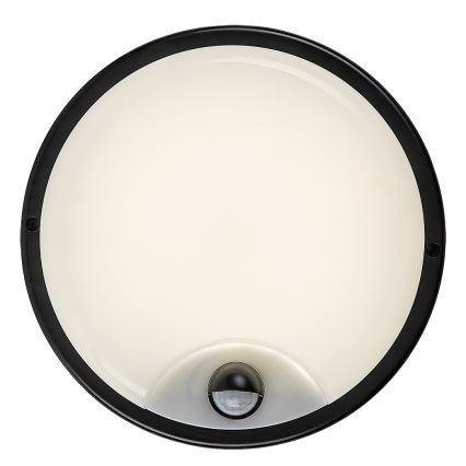 Rabalux - LED utomhus väggarmatur med sensor LED/18W/230V IP65 svart