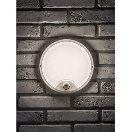 Rabalux - LED utomhusväggarmatur med sensor LED/18W/230V IP65 vit