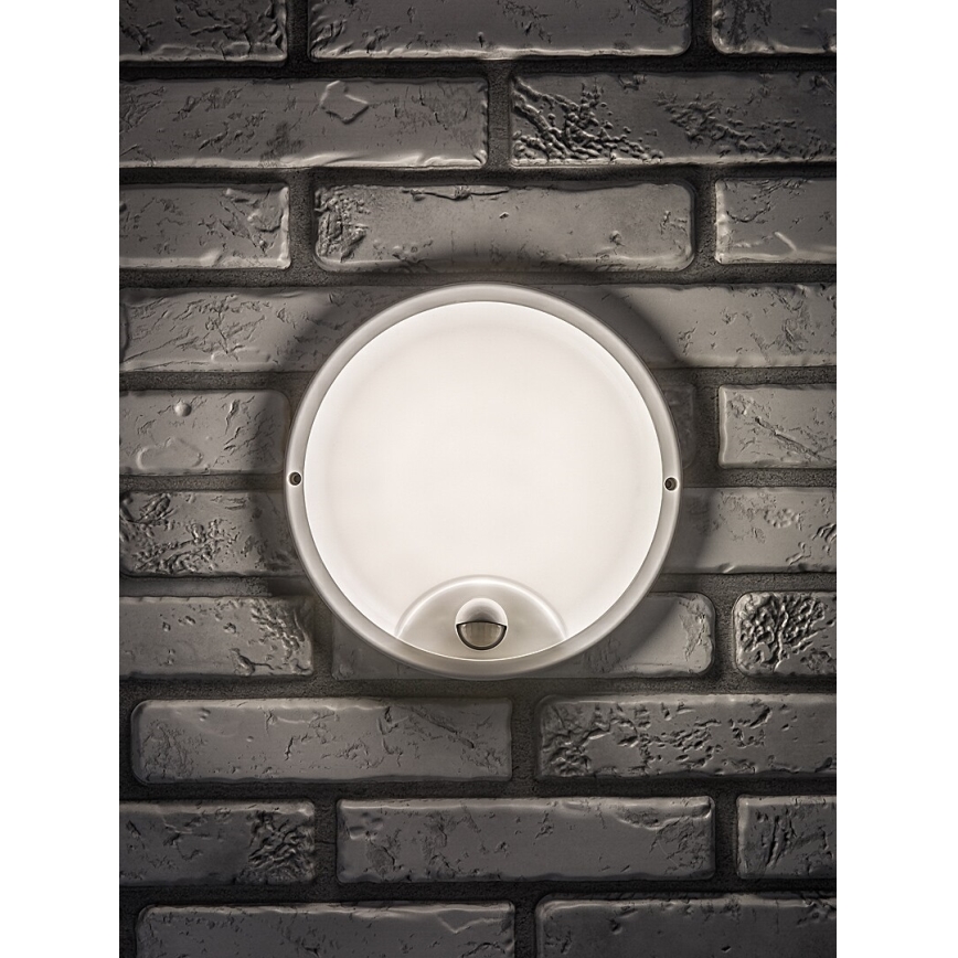 Rabalux - LED utomhusväggarmatur med sensor LED/18W/230V IP65 vit