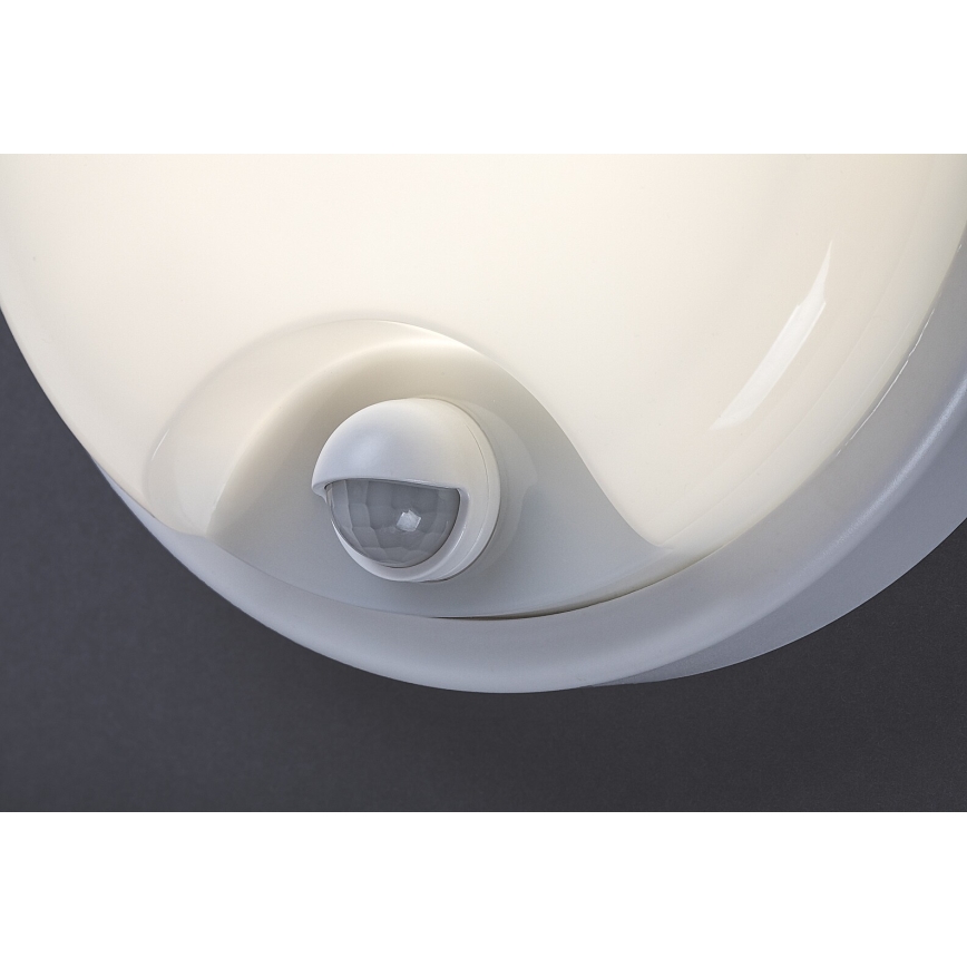 Rabalux - LED utomhusväggarmatur med sensor LED/18W/230V IP65 vit