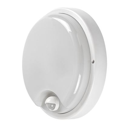 Rabalux - LED utomhusväggarmatur med sensor LED/18W/230V IP65 vit
