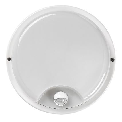 Rabalux - LED utomhusväggarmatur med sensor LED/18W/230V IP65 vit