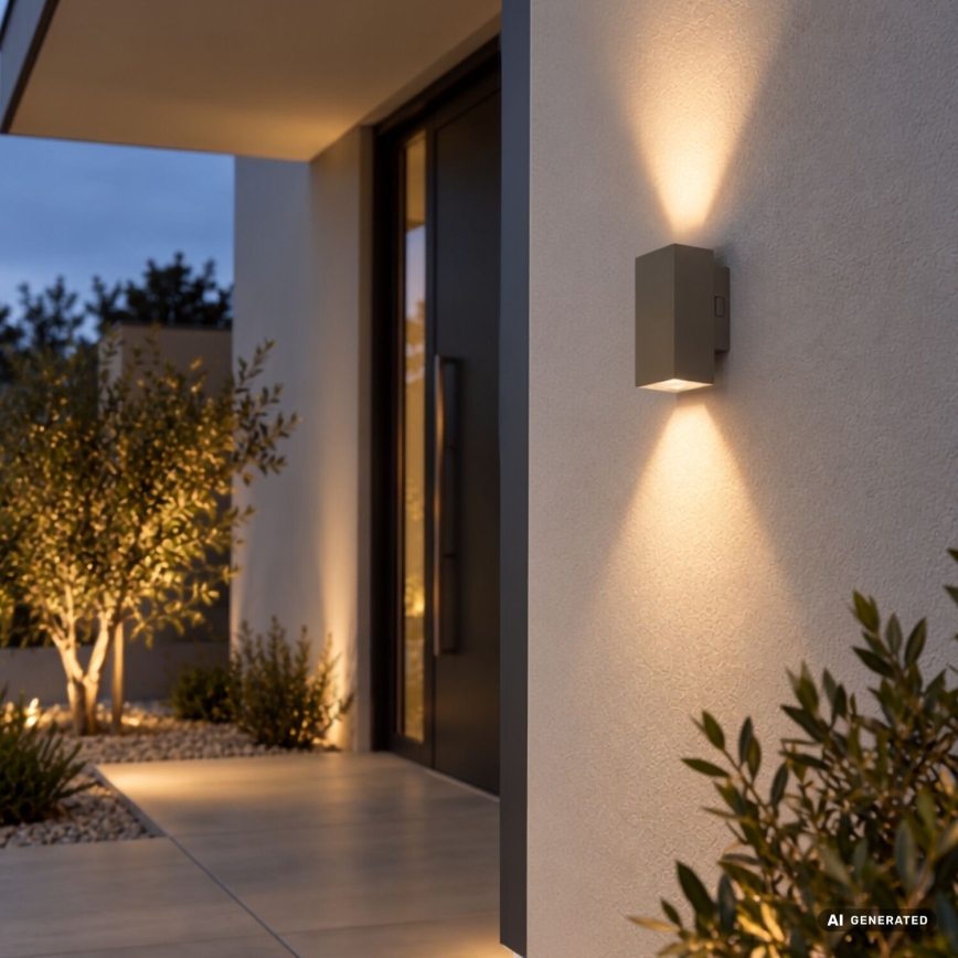 Rabalux - LED utomhusväggarmatur LED/18W/230V 2700/4000/6500K IP65