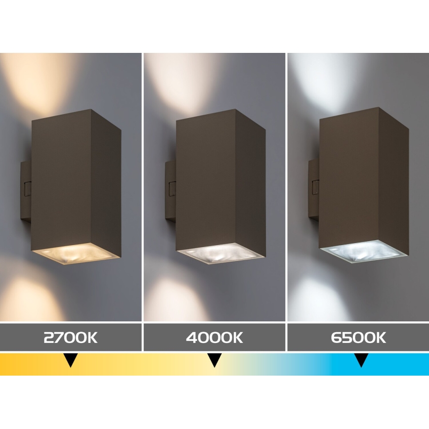 Rabalux - LED utomhusväggarmatur LED/18W/230V 2700/4000/6500K IP65