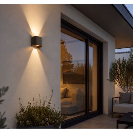Rabalux - LED Utomhusvägglampa LED/5W/230V 2700/4000/6500K IP54 beige